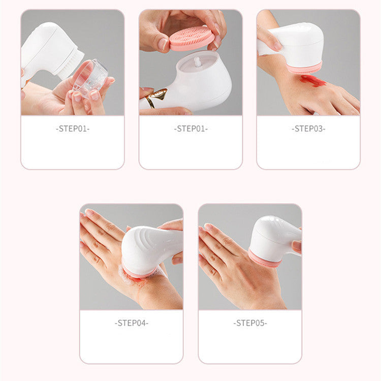 Electric Facial Cleanser – Deep Pore Cleaning Beauty Instrument
