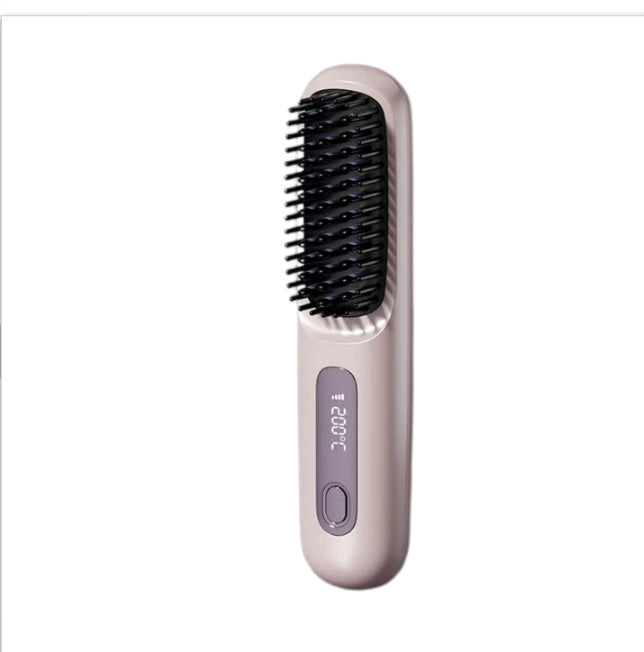 Portable 2-in-1 Hair Straightener & Curler