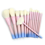 Professional Gradient 14-Piece Makeup Brush Set.