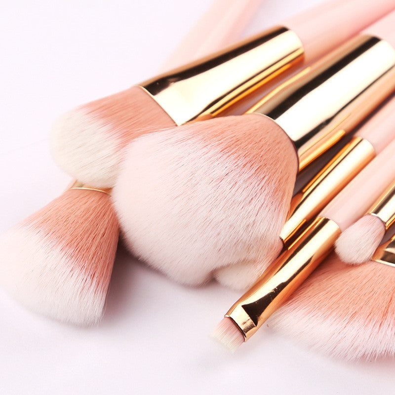 ZOREYA 12-Piece Makeup Brush Set with PU Bag