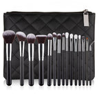 15-Piece Rose Gold Makeup Brush Set