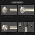 Multifunctional Hair Care 6 in 1 Automatic Hair Dryer