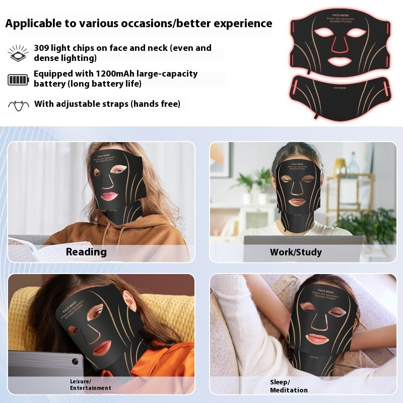 Photon LED Beauty Mask – Red Light Skin Care