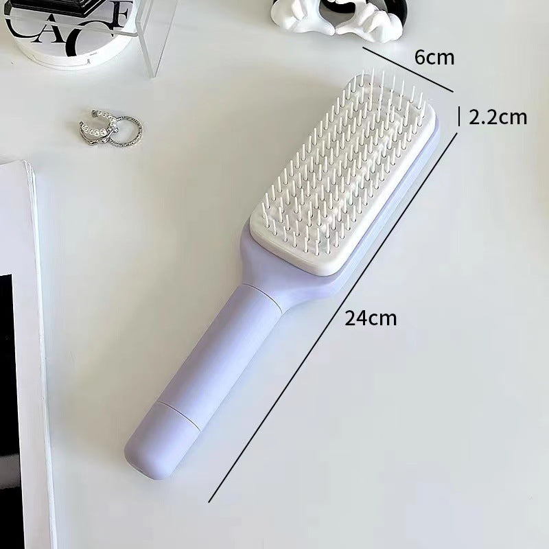 Self Cleaning Anti-Static Massage Comb