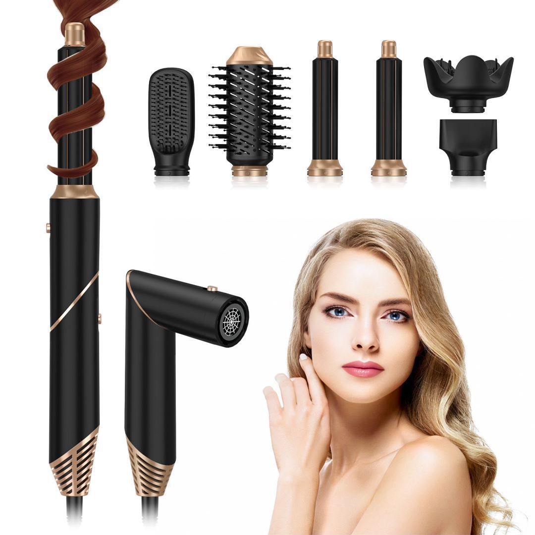 Multifunctional 6-in-1 Automatic Hair Dryer