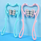 Multifunctional Manual Six-wheel Neck Massager Tool