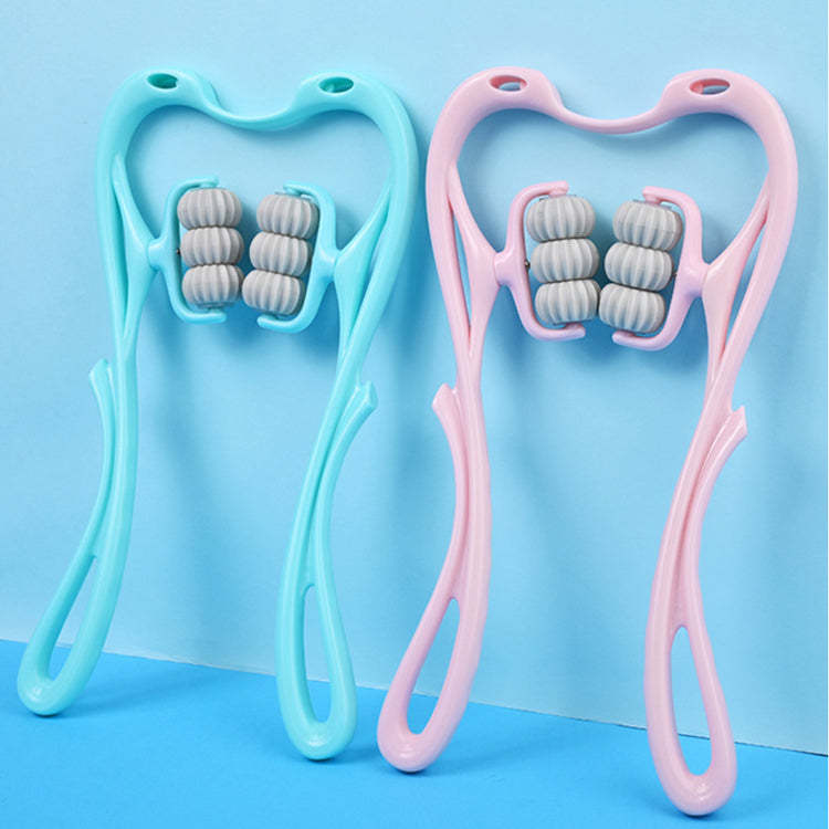 Multifunctional Manual Six-wheel Neck Massager Tool