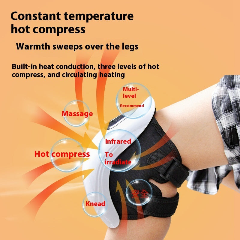 Vibration Knee Massager with Heat – Joint Pain Relief