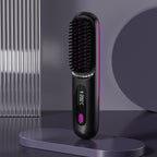 Portable 2-in-1 Hair Straightener & Curler
