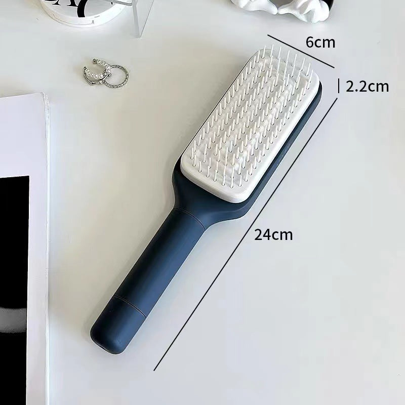Self Cleaning Anti-Static Massage Comb