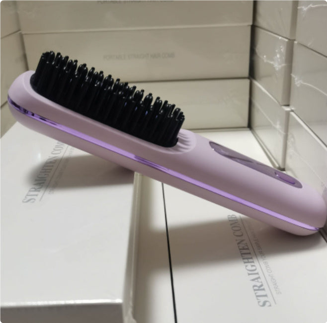 Portable 2-in-1 Hair Straightener & Curler
