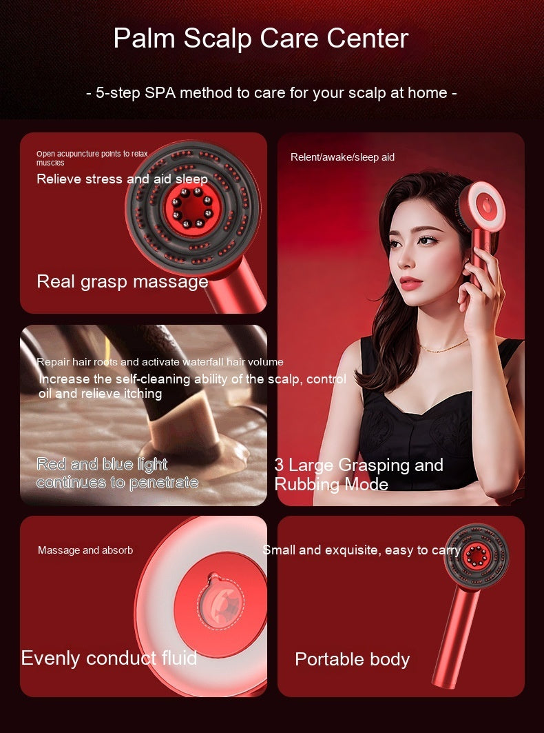 2025 Fluffy Comb Scalp Massager